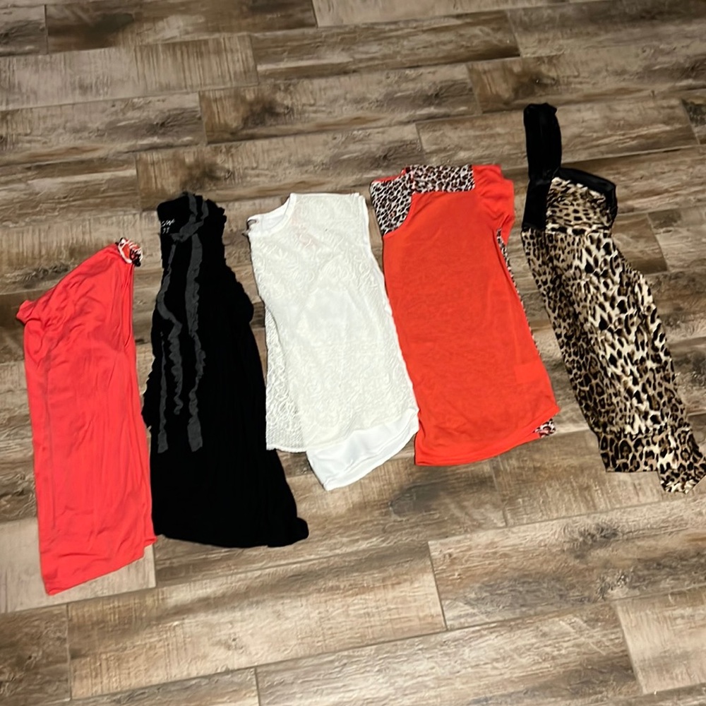 Womens Size Medium Bundle Shirts and Dress